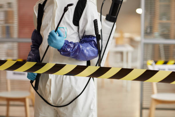 Professional Blood Cleanup technician working in Boynton Beach, FL
